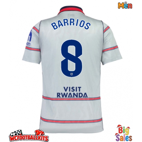 Atletico Madrid Pablo Barrios #8 Replica Third Stadium Shirt 2026-27 Short Sleeve